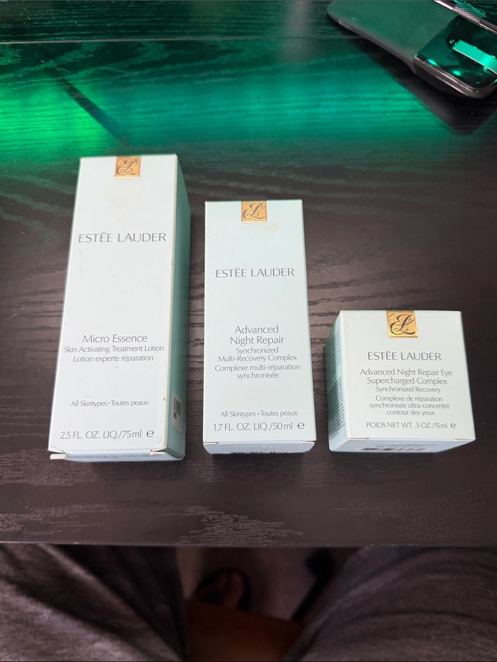Estee Lauder Advanced Night Repair & night repair eye & Micro Essence Skincare
